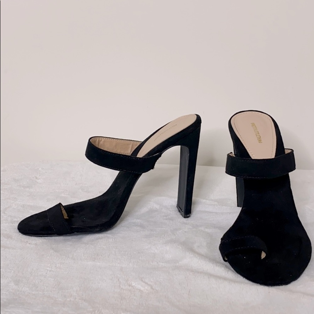Black heels